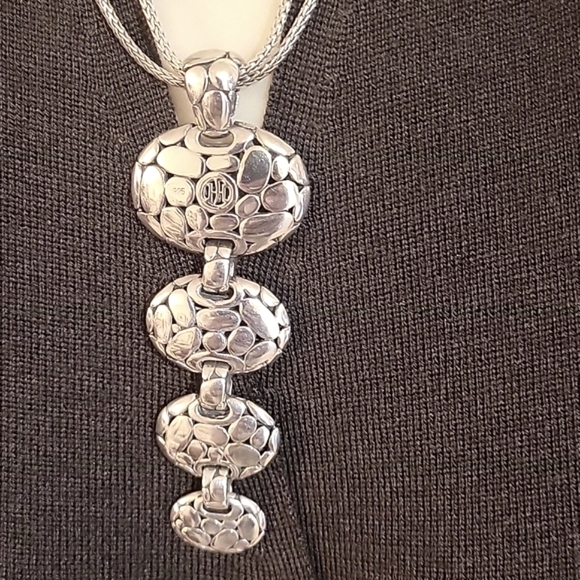 JOHN HARDY Elegant Sterling Silver Necklace and Chain - Picture 5 of 15